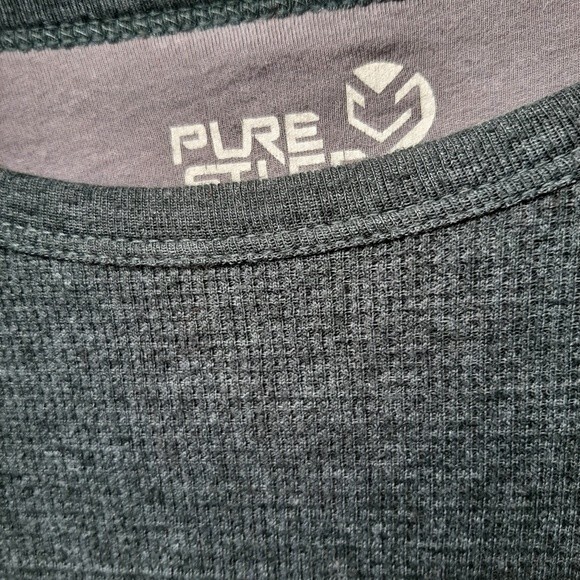 Pure Stuff Boys Top Thermal Waffle T-Shirt Long Sleeve Pullover Top M 10-12 - Picture 5 of 15